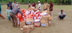 BNPB Pusat Salurkan Bantuan ke Kecamatan Pante Bidari Kabupaten Aceh Timur